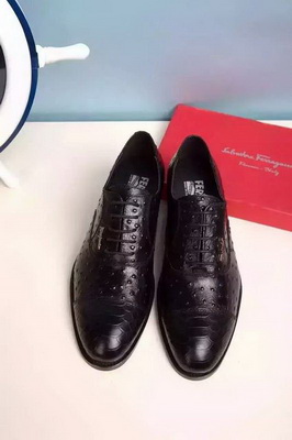 Salvatore Ferragamo Business Men Shoes--032